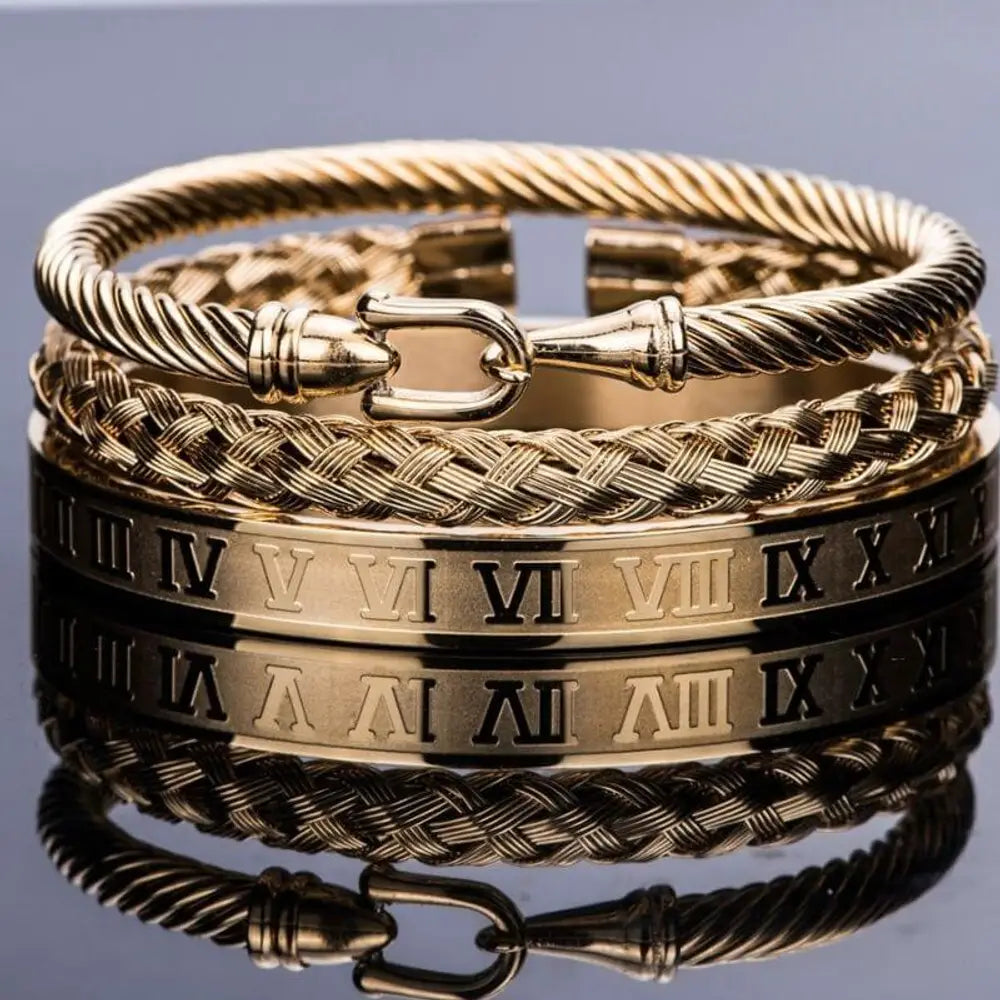 Horseshoe Luxury Bracelet Set – The Accessory Circle by X Terrace