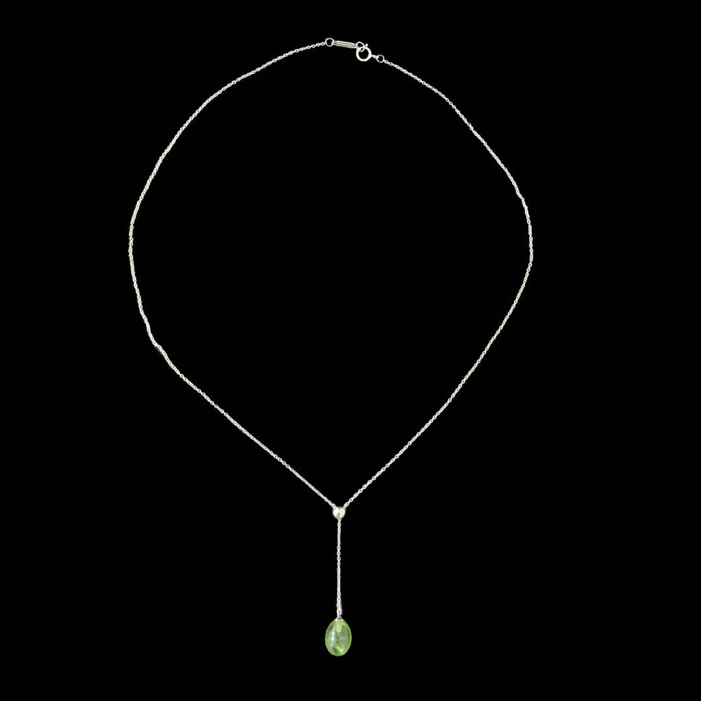 Tiffany hot sale peridot necklace