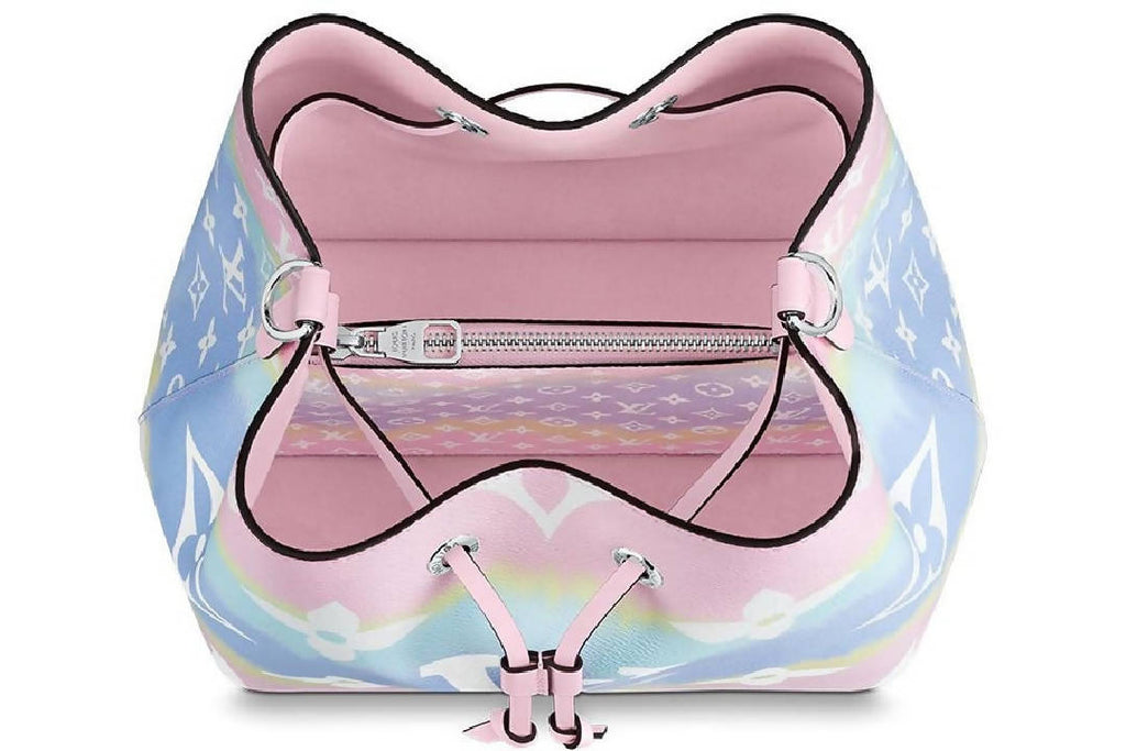 Louis Vuitton NeoNoe LV Escale MM Pastel in Coated Canvas/Cowhide Leather  with Silver-tone - US
