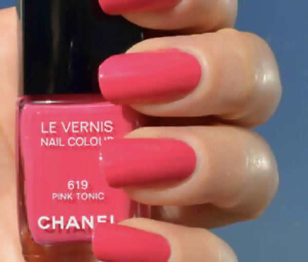 CHANEL Rare Le Vernis 619 Pink Tonic Nail Colour Varnish Polish