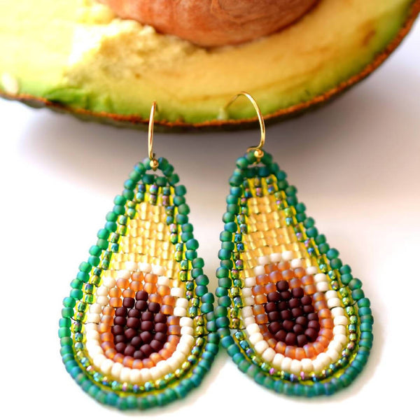 Holy guacamole earrings by Bubolini