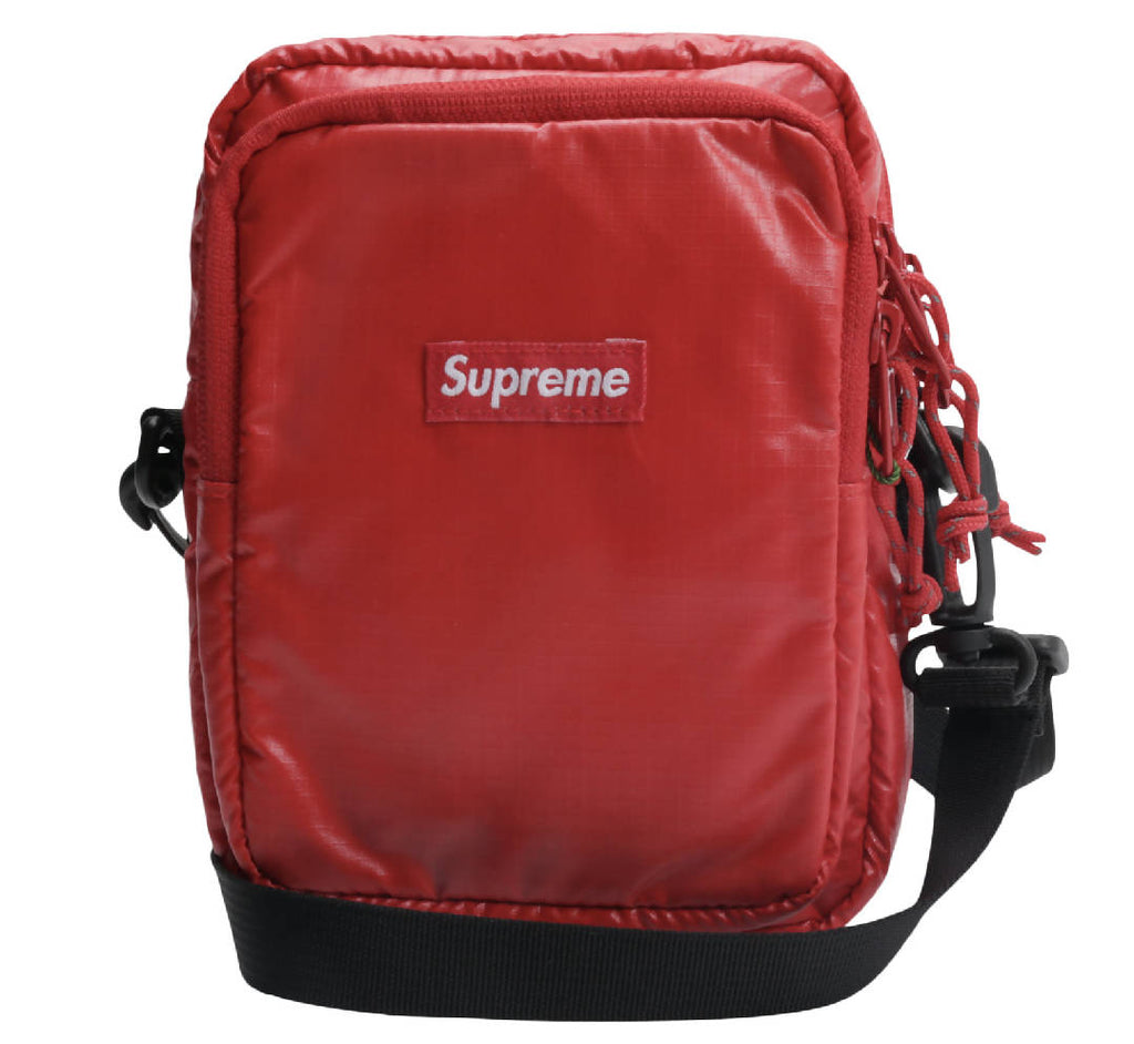 Supreme messenger hotsell bag red