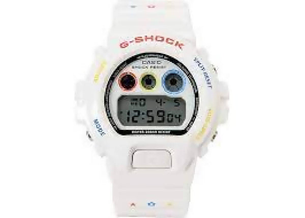 BAPE G-Shock X Bearbrick DW6900MT-7 LTD Watch White