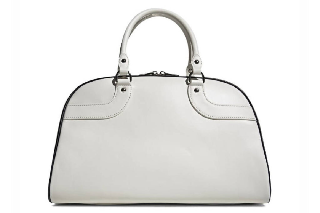 Prada x Adidas Bowling Bag in White The Accessory Circle The