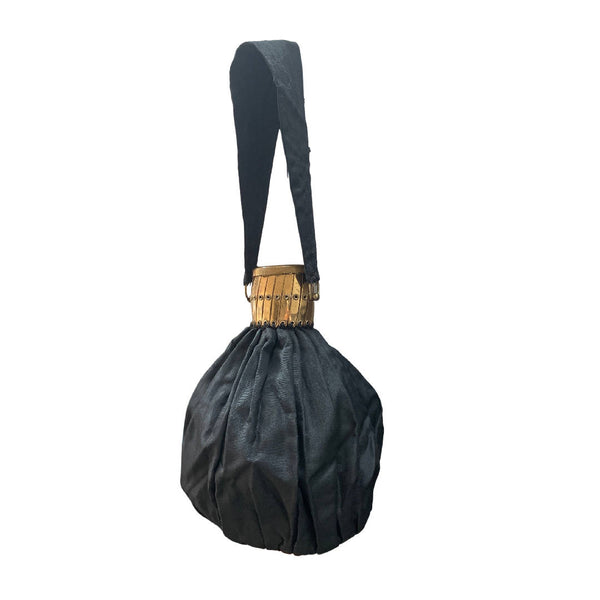Vintage Black Evening Mini Bag