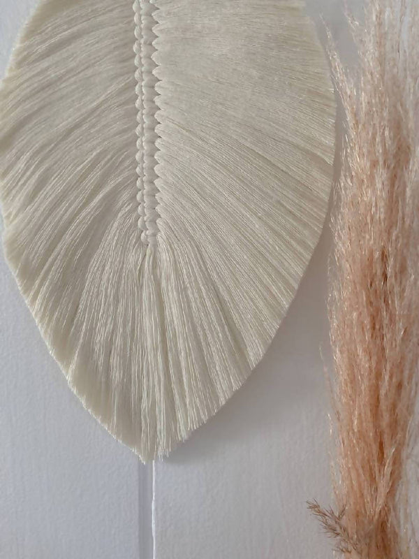 Oh So Soft Feather by Cotton Knots Handmade Macrame