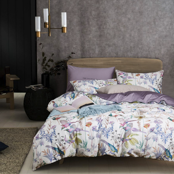 Serenity Duvet Cover Set – 100% Egyptian Cotton, Ultra-Soft & Breathable (4-Piece Set) + FREE Gift! - LINKORI
