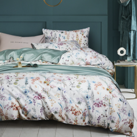 Serene Duvet Cover Set – 100% Egyptian Cotton, Ultra-Soft & Breathable (4-Piece Set) + FREE Gift! - LINKORI