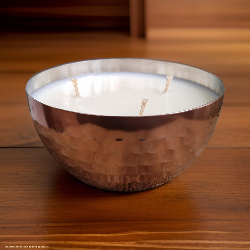 3-wick copper candle