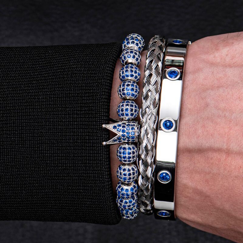 Blue Crystal Bracelets
