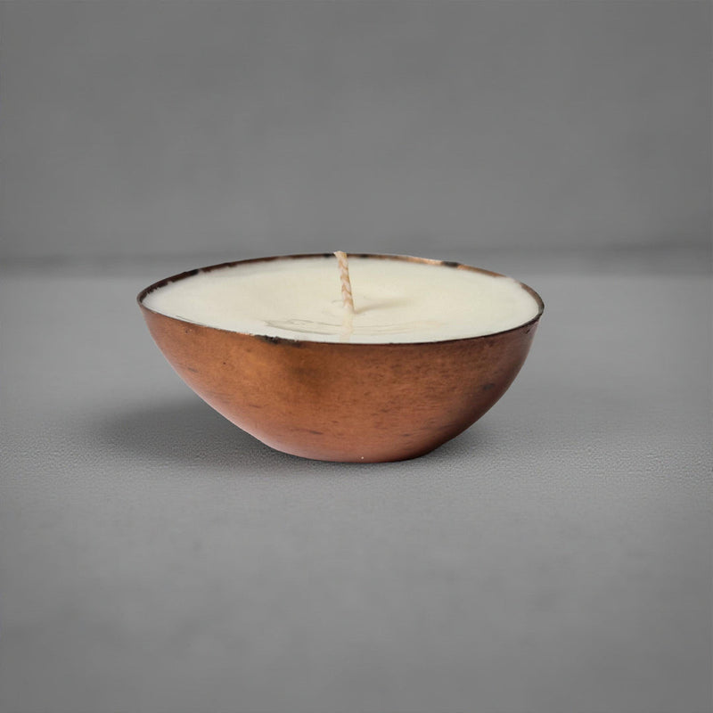 Set of 6 Repurposed Indian Tealight Candles – Velvet Tonka
