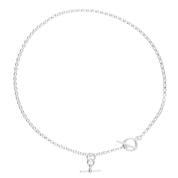 Lightweight T-Bar Necklace