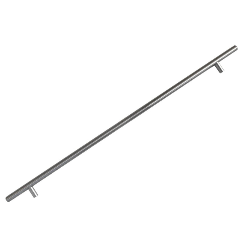 Bar Pull Cabinet Handle Brushed Nickel Solid Steel HIC