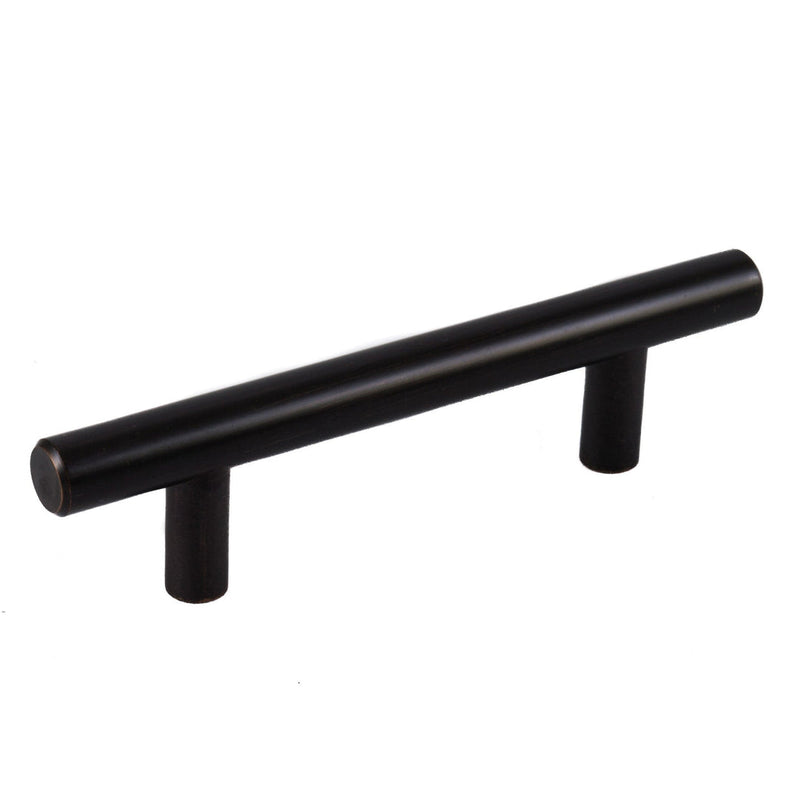 Bar Pull Cabinet Handle Oil-Rubbed Bronze Solid Steel Celeste Designs
