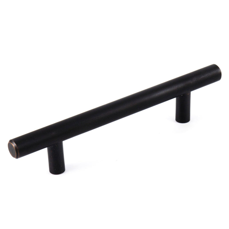 Bar Pull Cabinet Handle Oil-Rubbed Bronze Solid Steel Celeste Designs