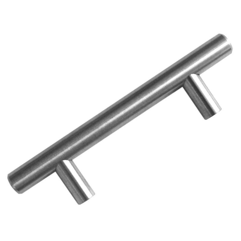 Outdoor Use Bar Pull Cabinet Handle Pull Powder Coated Brushed Nickel Solid Stainless Steel