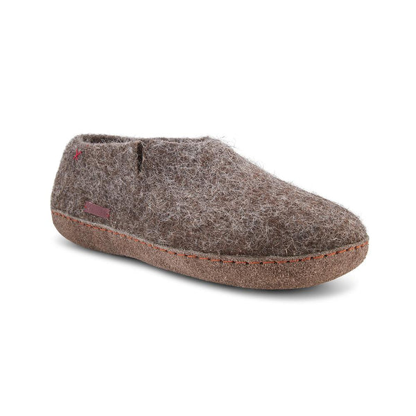 Classic Shoe - Brown with Leather