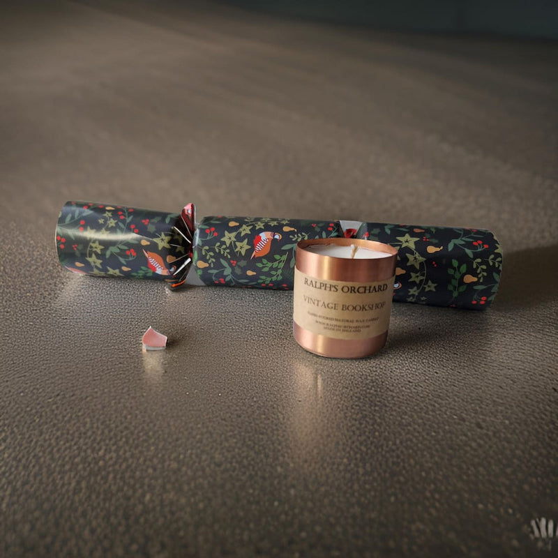 Christmas Cracker Copper Candle