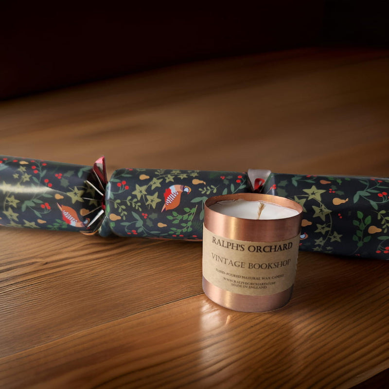 Christmas Cracker Copper Candle