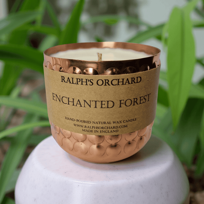 bobble copper candle