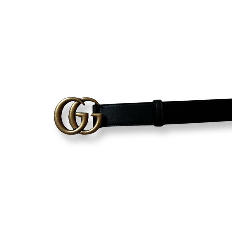 Gucci Calfskin Double G Belt