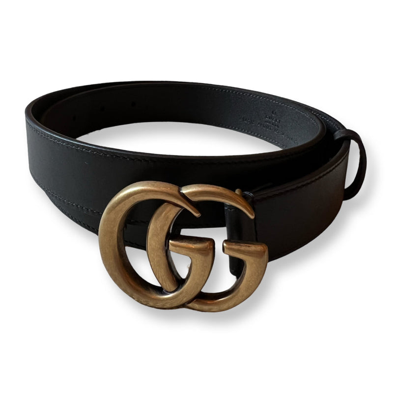 Gucci Calfskin Double G Belt