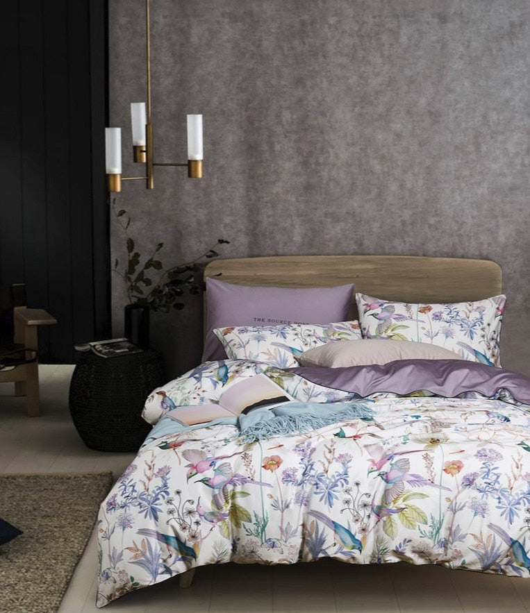Serenity Duvet Cover Set – 100% Egyptian Cotton, Ultra-Soft & Breathable (4-Piece Set) + FREE Gift! - LINKORI
