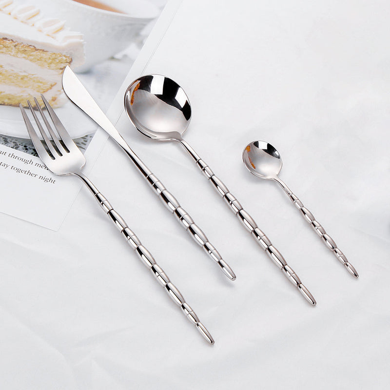 Patti Silver Cutlery Set + FREE Gift! - LINKORI