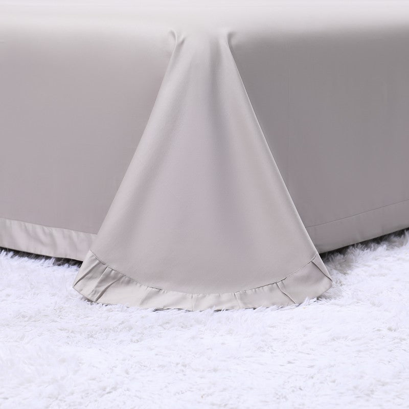 Fliflowers Duvet Cover Set – 100% Egyptian Cotton, Ultra-Soft & Breathable (4-Piece Set) + FREE Gift! - LINKORI