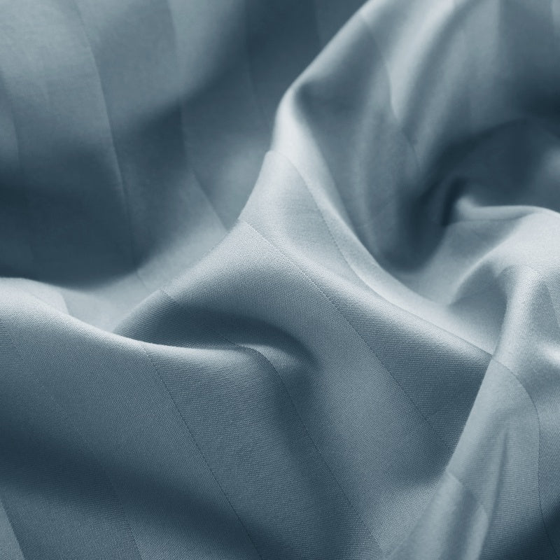 Gradiol S. Blue Duvet Cover Set – 100% Egyptian Cotton, Ultra-Soft & Breathable (4-Piece Set) + FREE Gift! - LINKORI