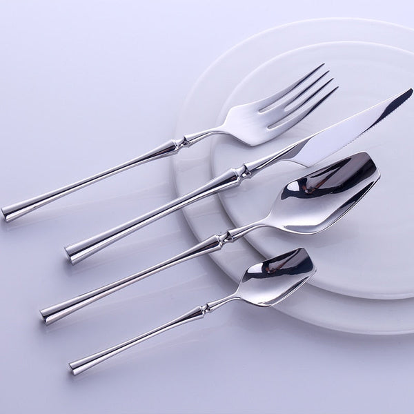 Livelyto Silver Cutlery Set + FREE Gift! - LINKORI