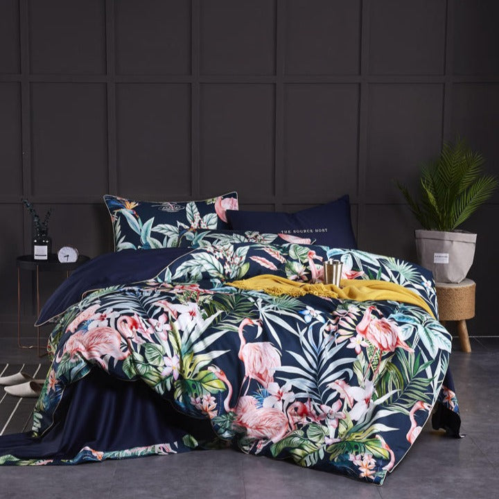 Hawild Duvet Cover Set – 100% Egyptian Cotton, Ultra-Soft & Breathable (4-Piece Set) + FREE Gift! - LINKORI