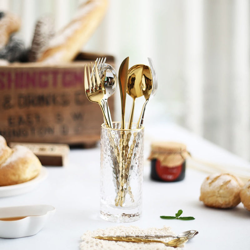 Patti Gold Cutlery Set + FREE Gift! - LINKORI