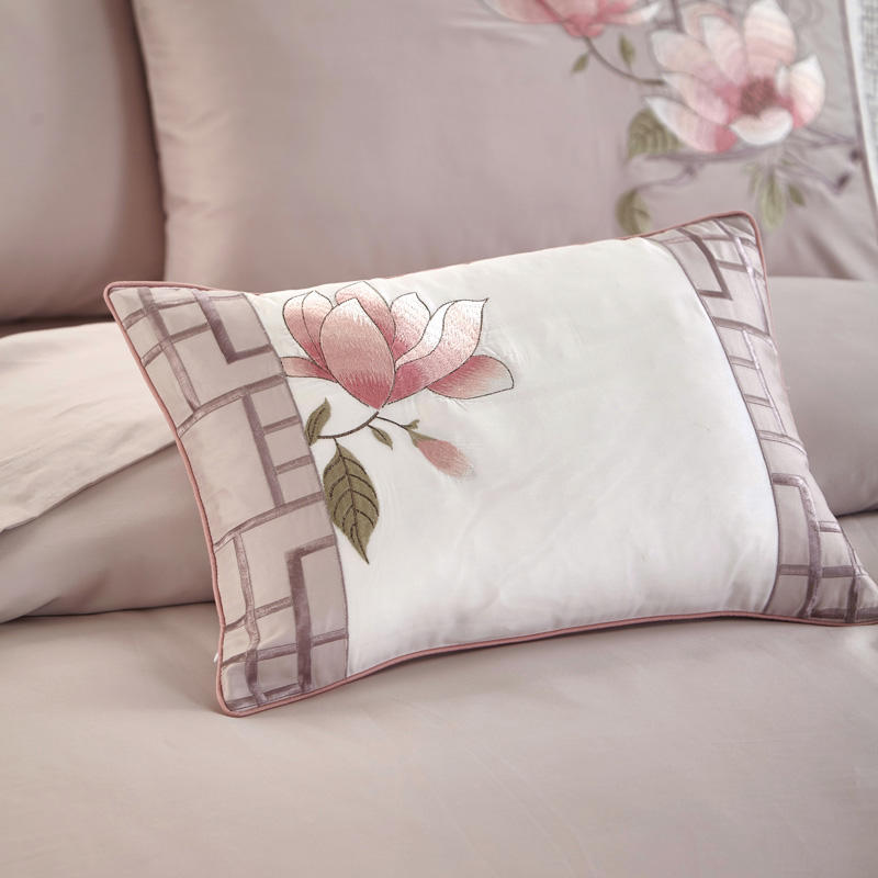 Floraline Duvet Cover Set – 100% Egyptian Cotton, Ultra-Soft & Breathable (4/7 Piece Set) + FREE Gift! - LINKORI