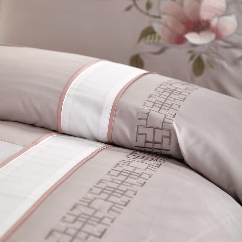 Floraline Duvet Cover Set – 100% Egyptian Cotton, Ultra-Soft & Breathable (4/7 Piece Set) + FREE Gift! - LINKORI