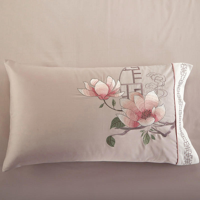 Floraline Duvet Cover Set – 100% Egyptian Cotton, Ultra-Soft & Breathable (4/7 Piece Set) + FREE Gift! - LINKORI