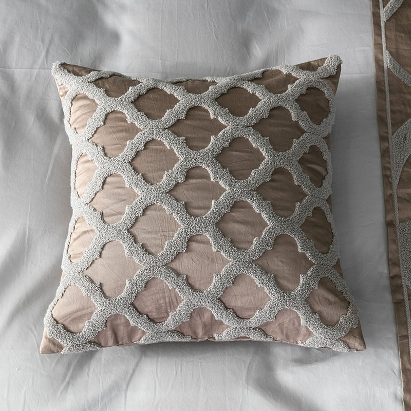 Kurble Duvet Cover Set – 100% Egyptian Cotton, Ultra-Soft & Breathable (4/7 Piece Set) + FREE Gift!