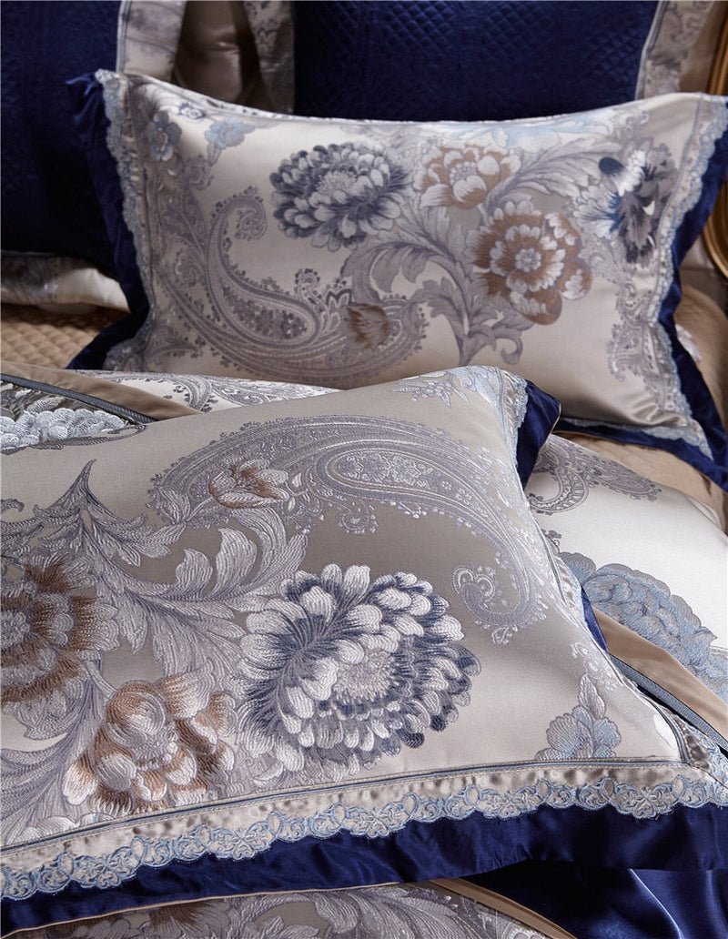 Stopiak Silk Cotton Luxury Duvet Cover Set – Ultra-Soft & Breathable (4/6/10-Piece Set) + FREE Gift! - LINKORI