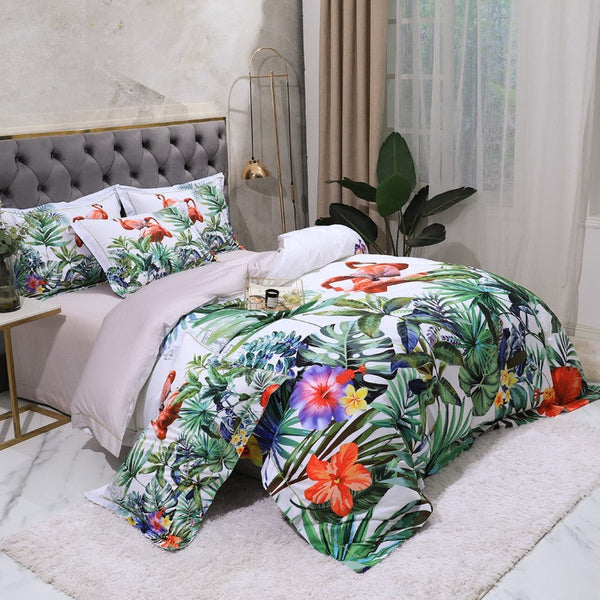 Wilife Duvet Cover Set – 100% Egyptian Cotton, Ultra-Soft & Breathable (4-Piece Set) + FREE Gift! - LINKORI