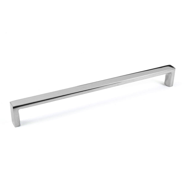 Slim Pull Cabinet Handle Polished Chrome Solid Stainless Steel 7mm Celeste Designs