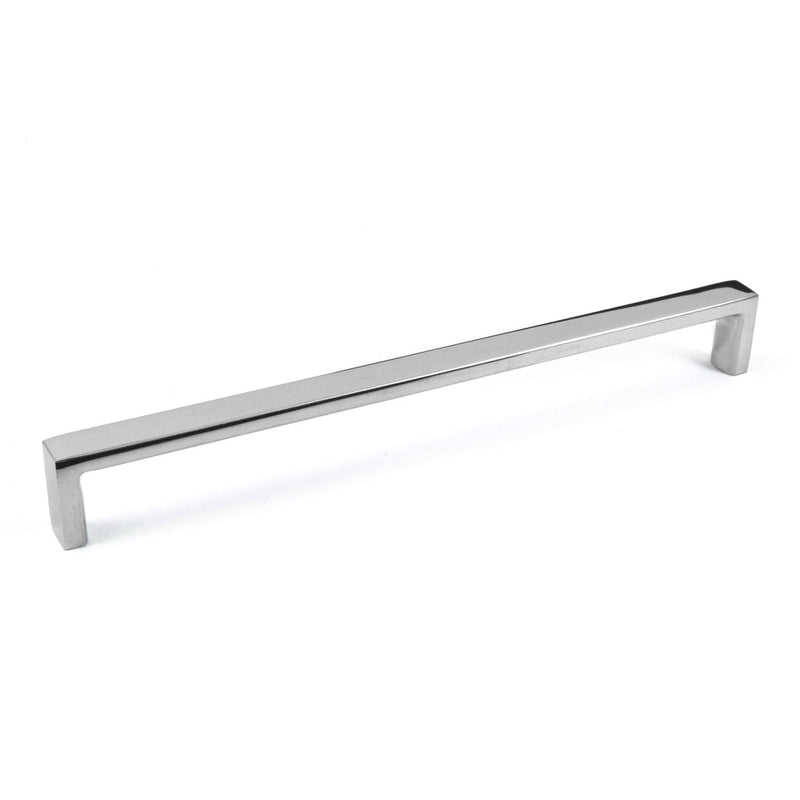 Slim Pull Cabinet Handle Polished Chrome Solid Stainless Steel 7mm Celeste Designs