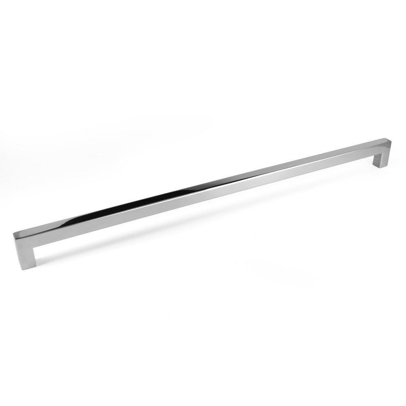 Glossy Square Bar Pull Cabinet Handle - Sizes 4" to 24" - (5/8" Thickness) Celeste Designs
