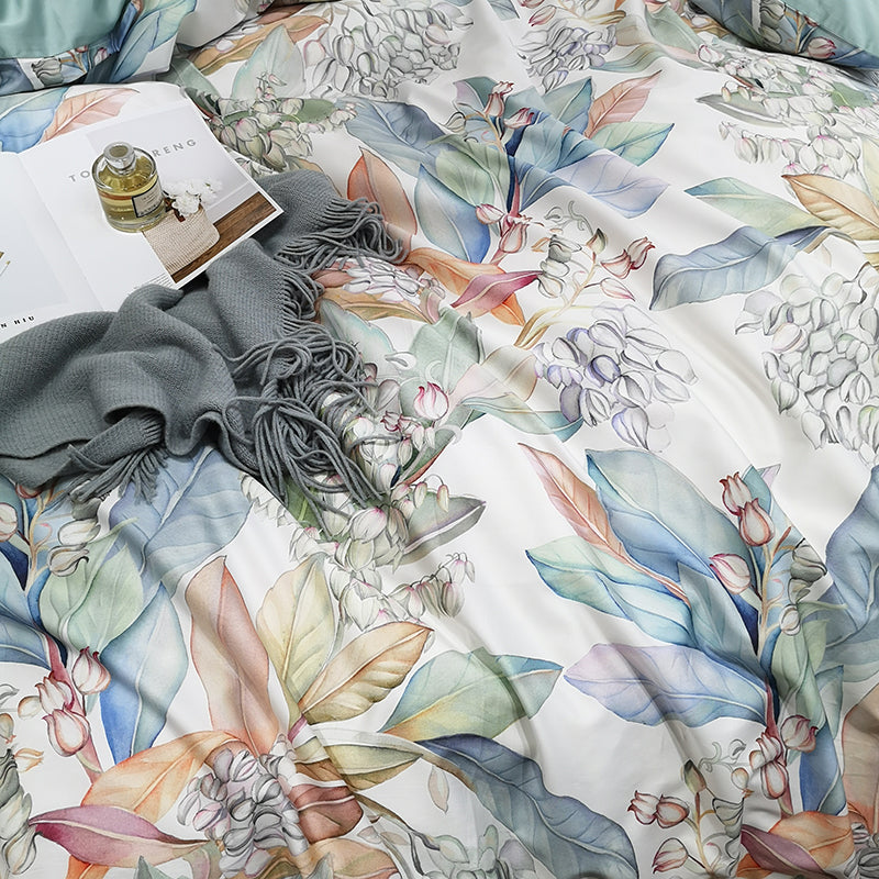Mintera Duvet Cover Set – 100% Egyptian Cotton, Ultra-Soft & Breathable (4-Piece Set) + FREE Gift! - LINKORI