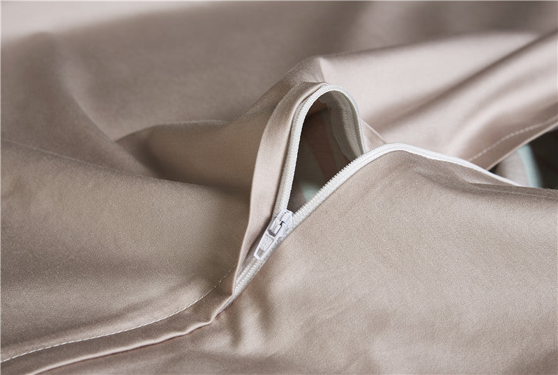Greenilde Duvet Cover Set – 100% Egyptian Cotton, Ultra-Soft & Breathable (4-Piece Set) + FREE Gift! - LINKORI