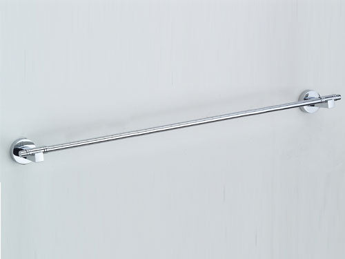Omega Towel Bar - Single - 22-Inch - Polished Chrome