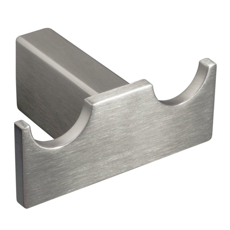Platinum Bathroom Towel Hook Double Robe Brushed Nickel Stainless Steel