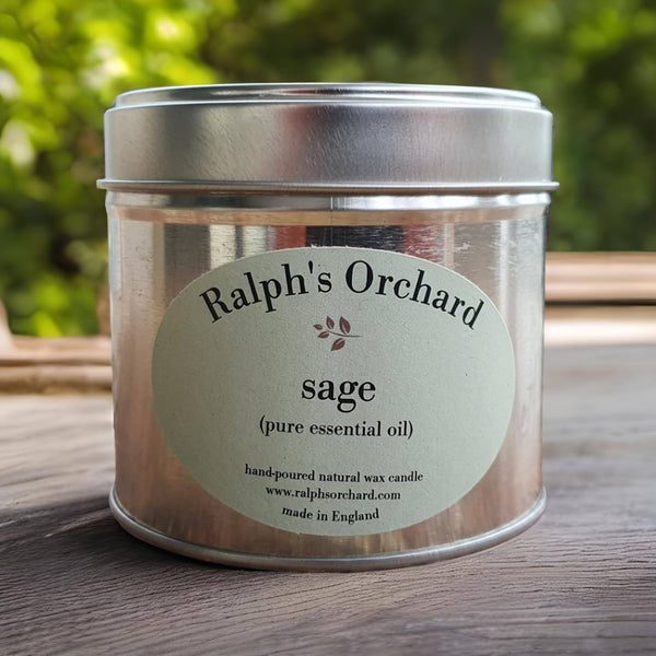 Sage purification candle