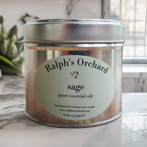 Sage purification candle