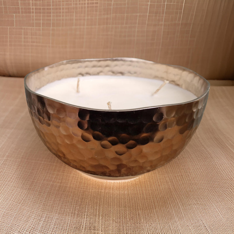 warm glow scented copper candles