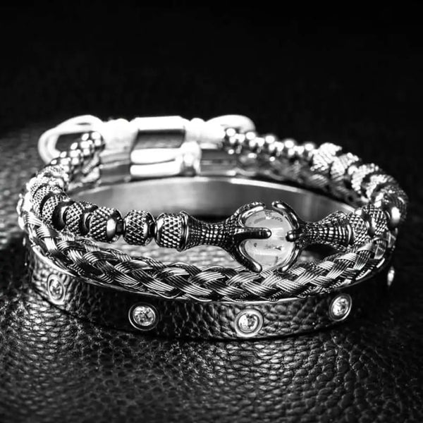 Eagle Crystal Deluxe Bracelets - Crystal - Beaded - Bracelet - Bangle - Classic
